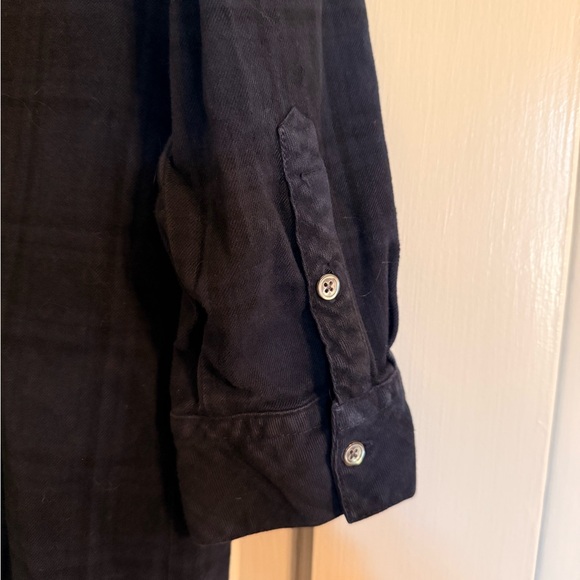 James Perse Dark Blue plaid dress - Picture 7 of 8